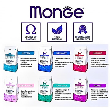 Monge Dry Food Super Premium Urinary 1.5kg